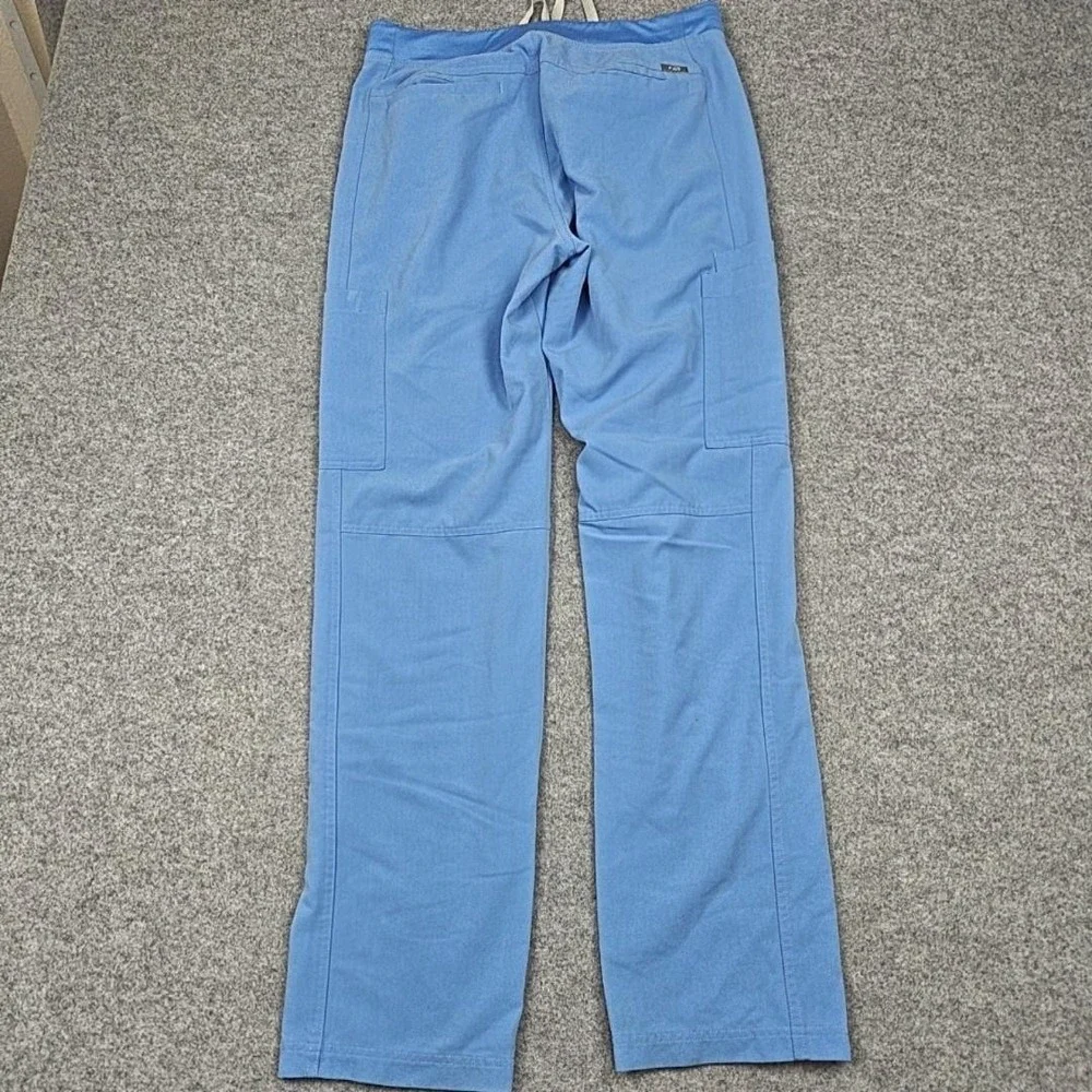 FIGS Pants Mens Medium Blue Technical Collection Cargo Scrub Workwear Stretch
